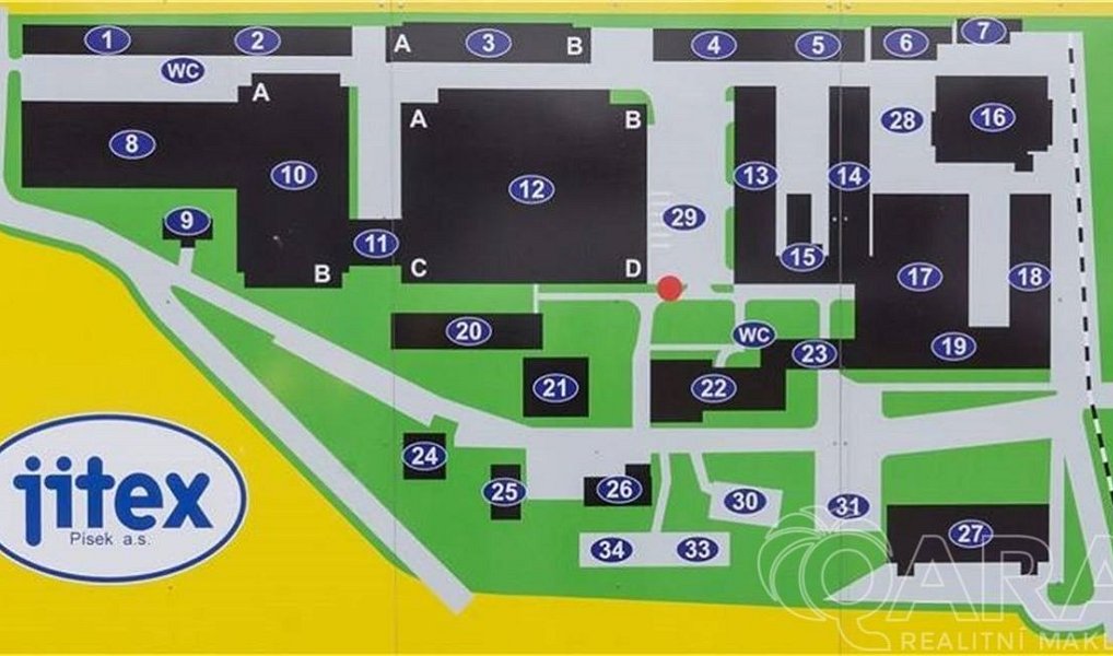 Pronájem skladovacích prostor 4 000 m², Písek – náhled fotky 15