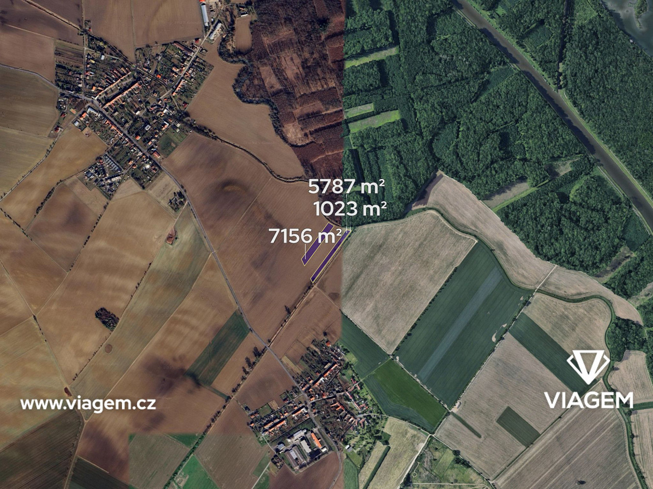 Prodej pole 1 163 m² – fotografie 3