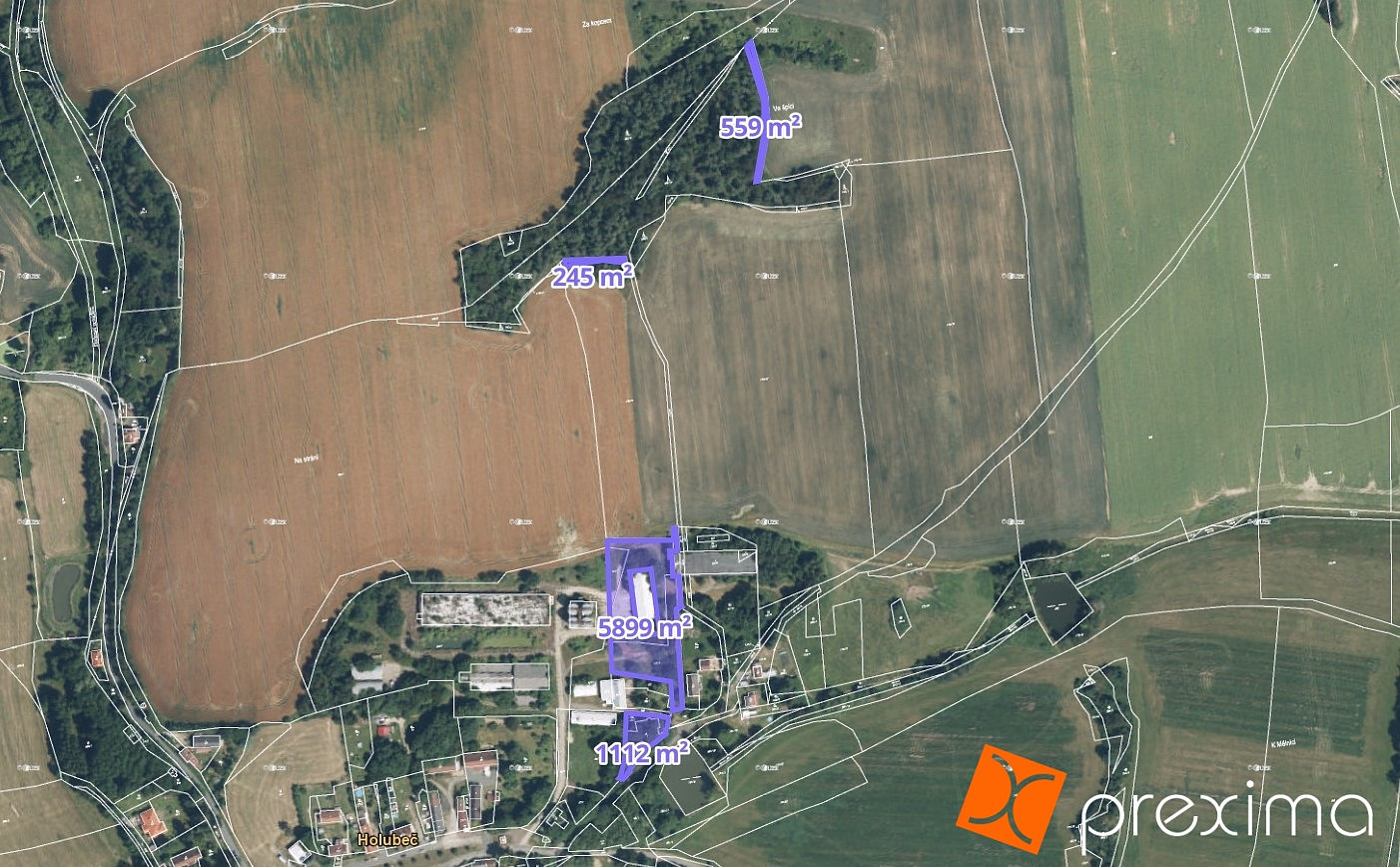 Prodej stavebního pozemku 3 814 m²