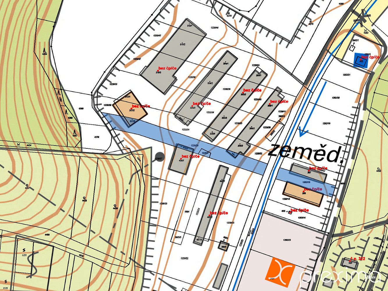 Prodej komerčního pozemku 1 673 m² – fotografie 3