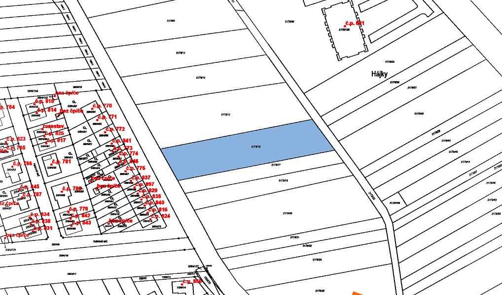 Prodej stavebního pozemku 1 624 m², Břeclav – náhled fotky 2