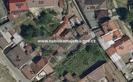 Prodej pozemku 182 m², Bzenec, okres Hodonín