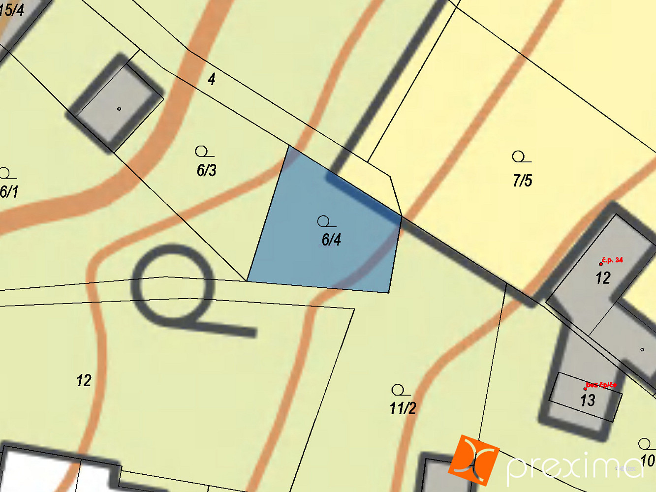 Prodej stavebního pozemku 9 m² – fotografie 3