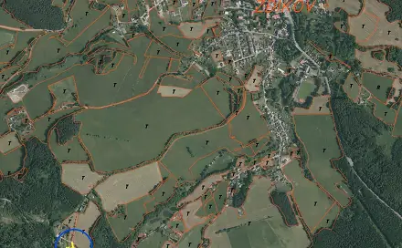 Prodej pozemku 311 m², Zdíkov, okres Prachatice