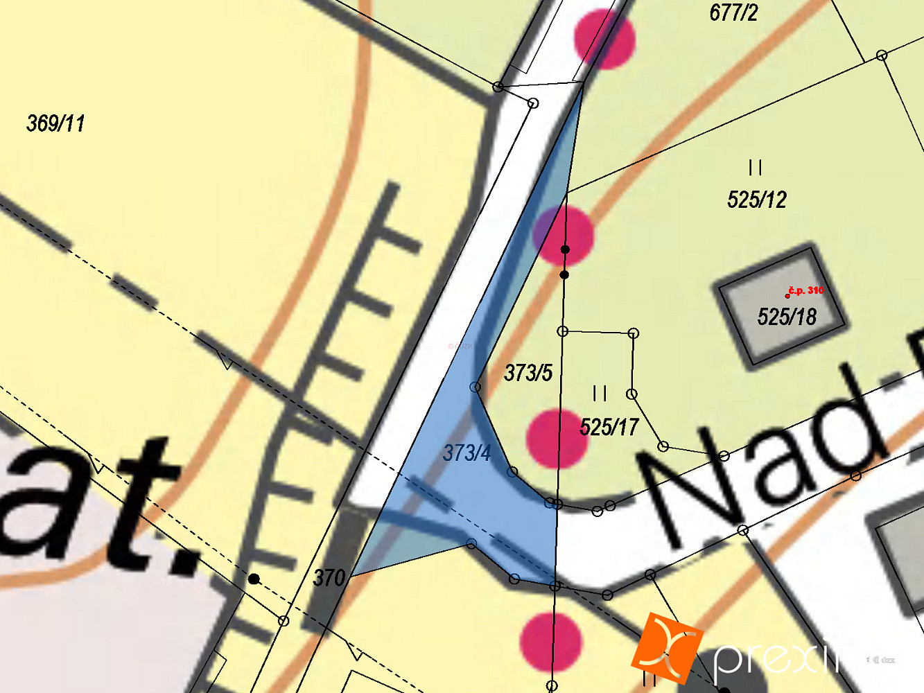 Prodej komerčního pozemku 300 m² - Widok 3