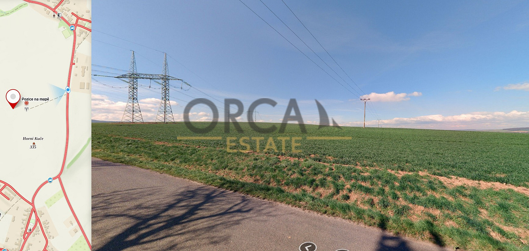 Prodej pole 574 m² – pohled 3
