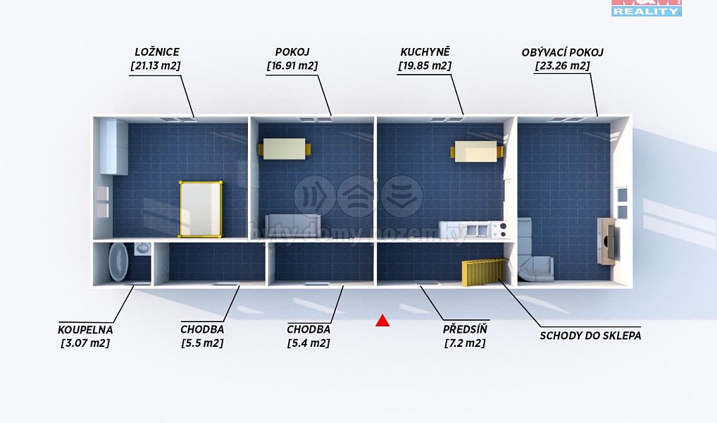 Prodej domu 122 m² s pozemkem 1 332 m², Horažďovice – náhled fotky 2