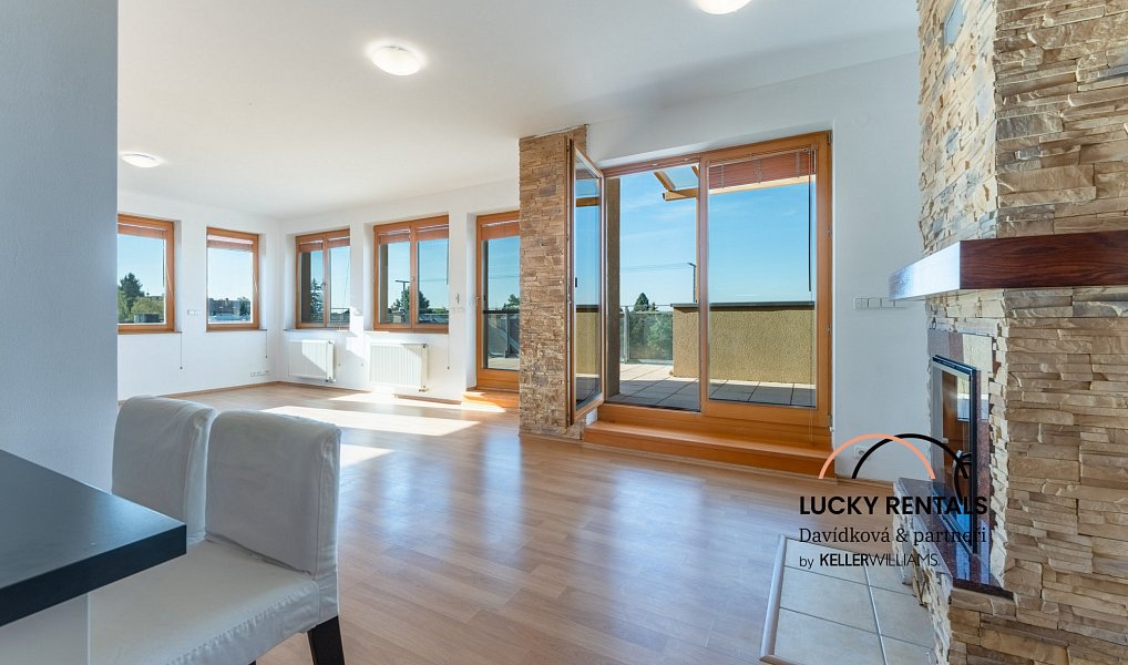 Pronájem bytu 3+kk, 97 m², Střížkov - Praha 8, Praha