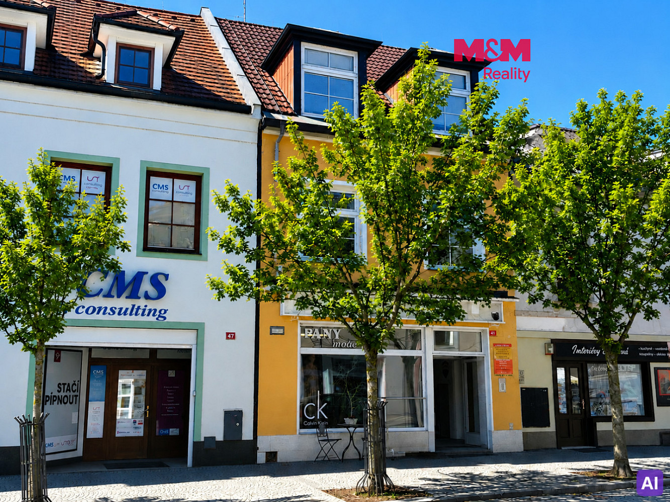 Pronájem obchodních prostor 64 m²