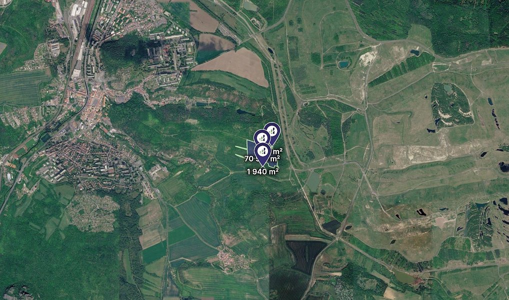 Prodej louky 72 554 m², Bílina – náhled fotky 2