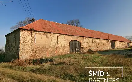 Prodej, Stodola s pozemky - Nová Lhota, Kluky - Nová Lhota, okres Kutná Hora