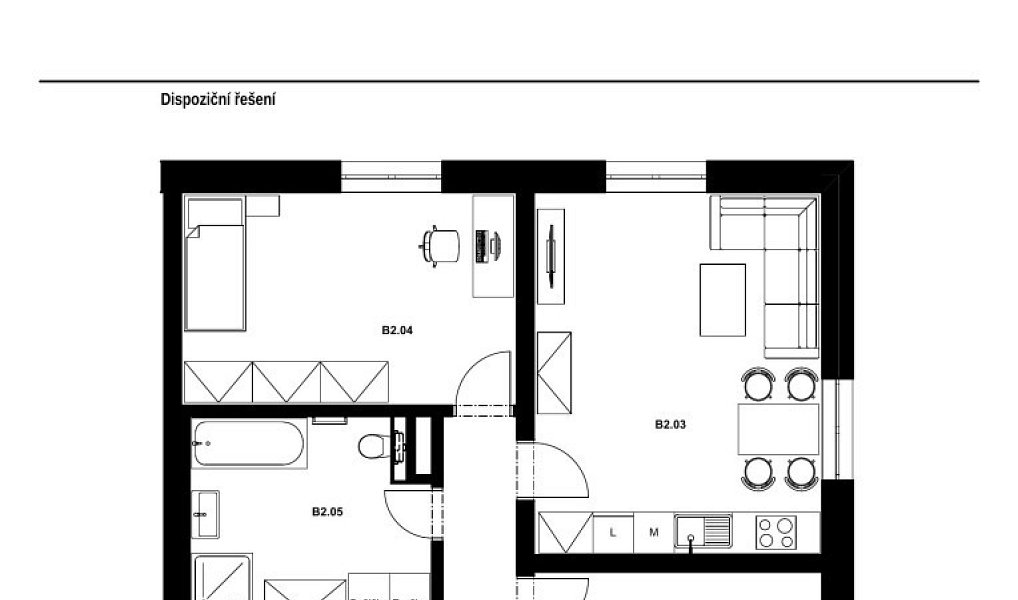 Prodej bytu 3+kk 82 m², Ostrov – náhled fotky 5