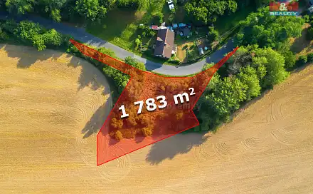 Prodej louky 2 833 m², Dubá, okres Česká Lípa