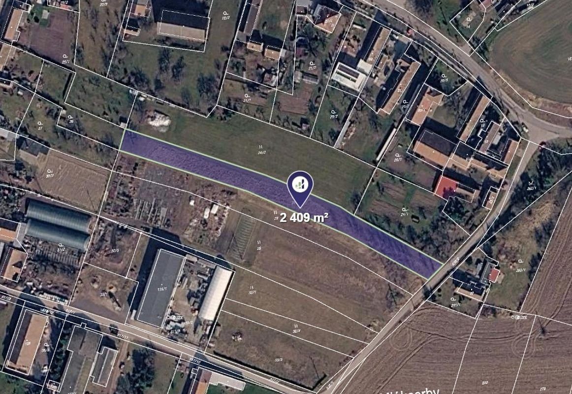 Prodej komerčního pozemku 1 205 m²