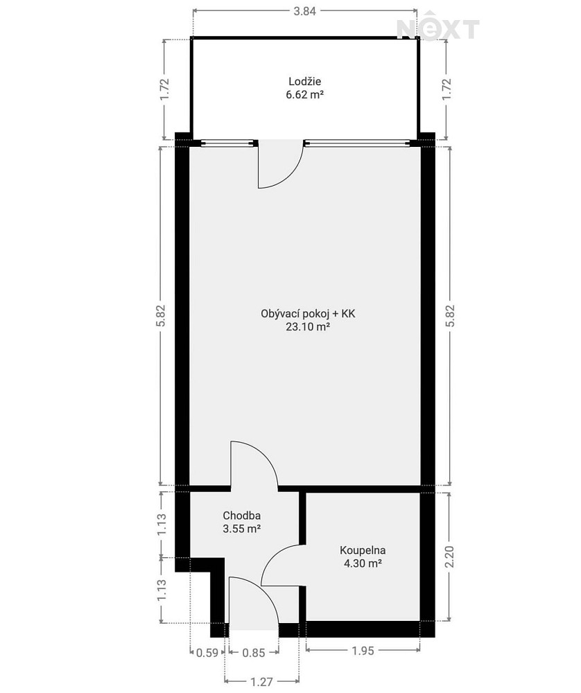 Prodej bytu 1+kk 31 m² – fotografie 3