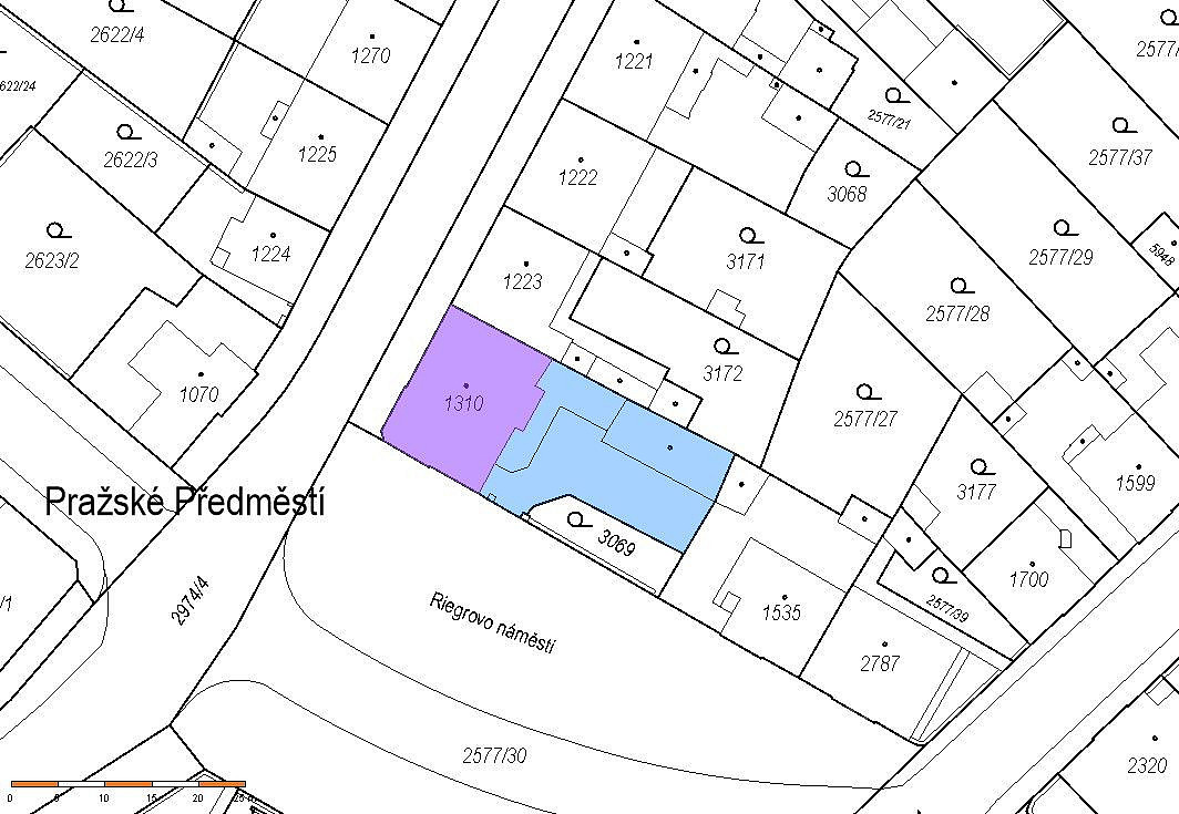 Prodej stavebního pozemku 574 m² – fotografie 3