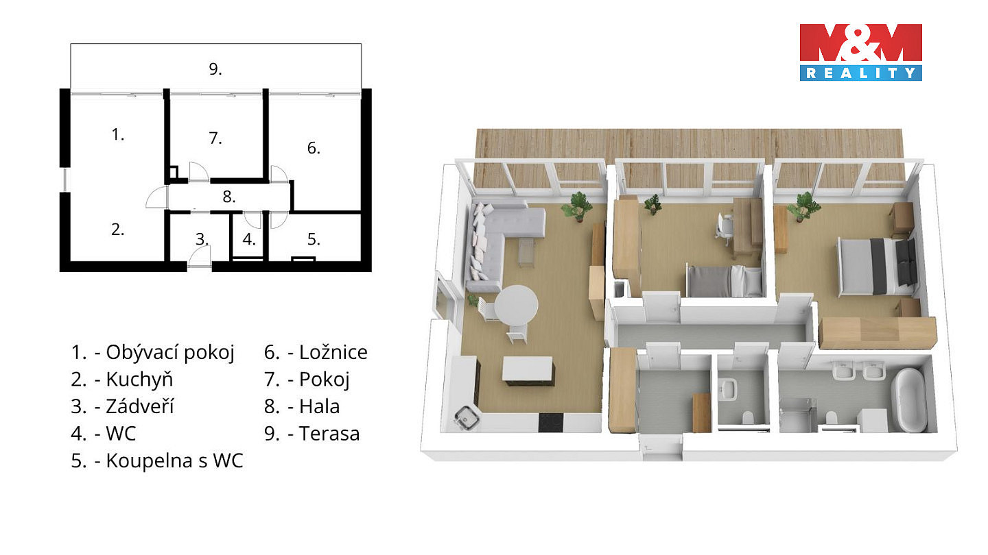Prodej domu 70 m² s pozemkem 796 m² – fotografie 3