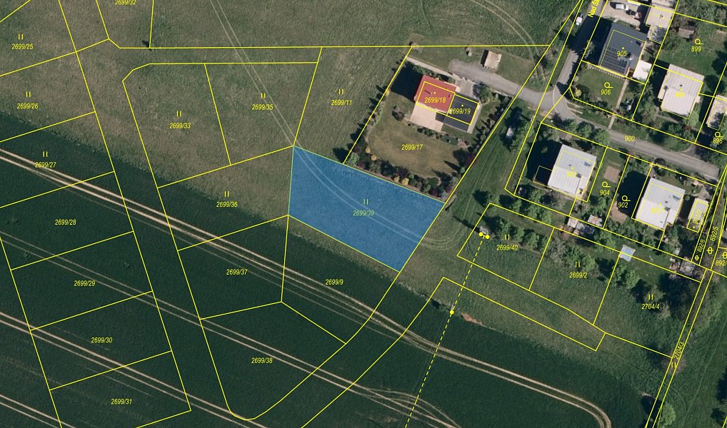 Prodej stavebního pozemku 1 074 m², Želechovice nad Dřevnicí – náhled fotky 2