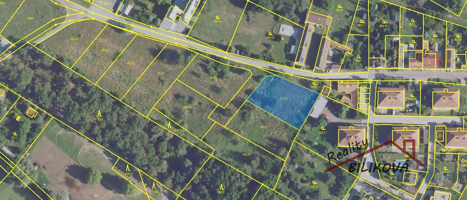 Prodej stavebního pozemku 1 001 m²