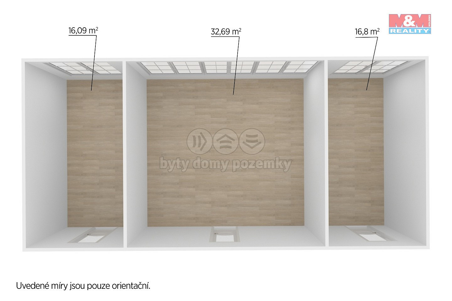 Pronájem kanceláře 64 m² – fotografie 4
