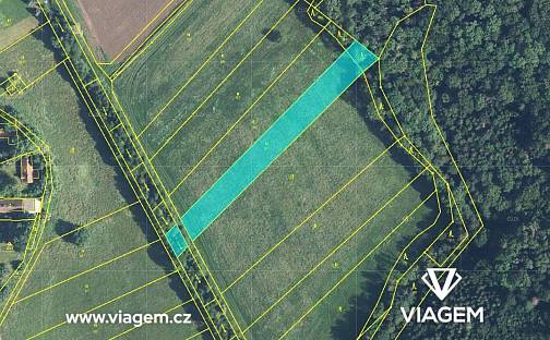 Prodej pole 101 m², Lužany, okres Hradec Králové