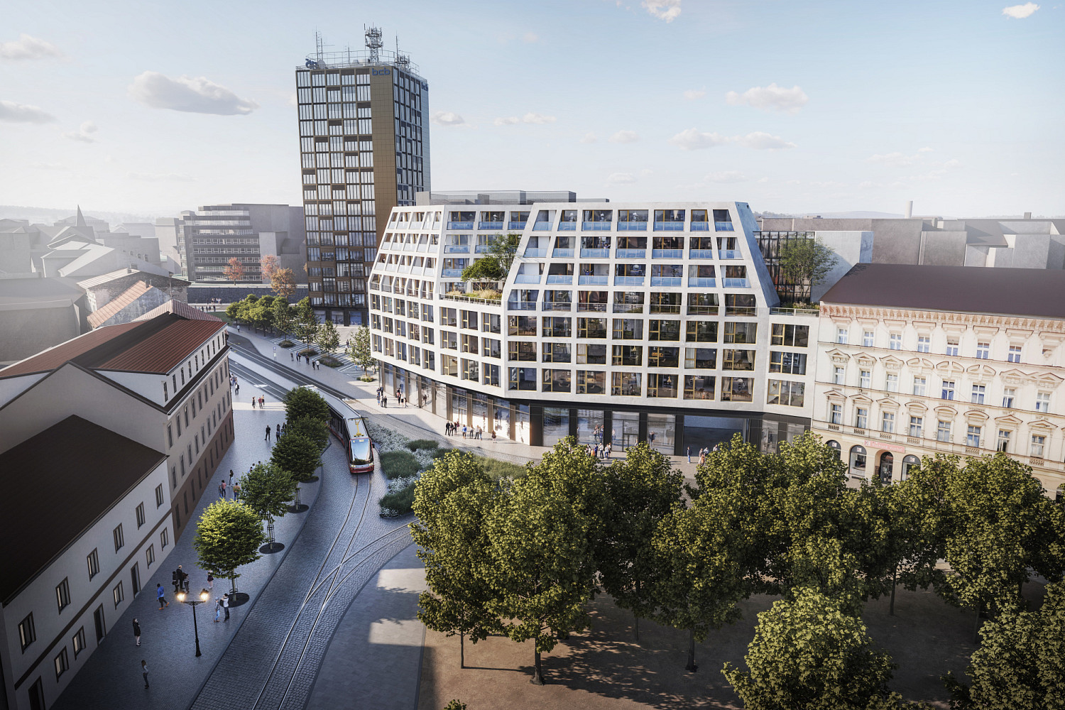 Pronájem kanceláře 220 m² – pohled 3