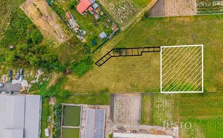 Prodej stavebního pozemku 866 m², Na Výsluní, Dřísy, okres Praha-východ