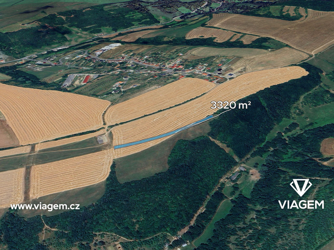 Prodej pole 3 320 m²