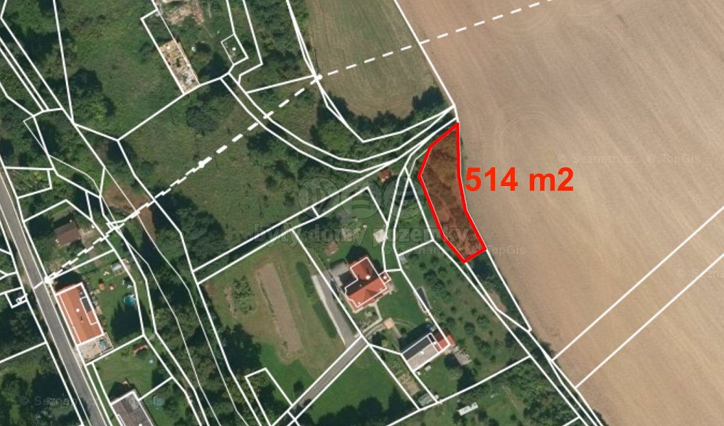 Prodej louky 514 m², Chyjice – náhled fotky 7