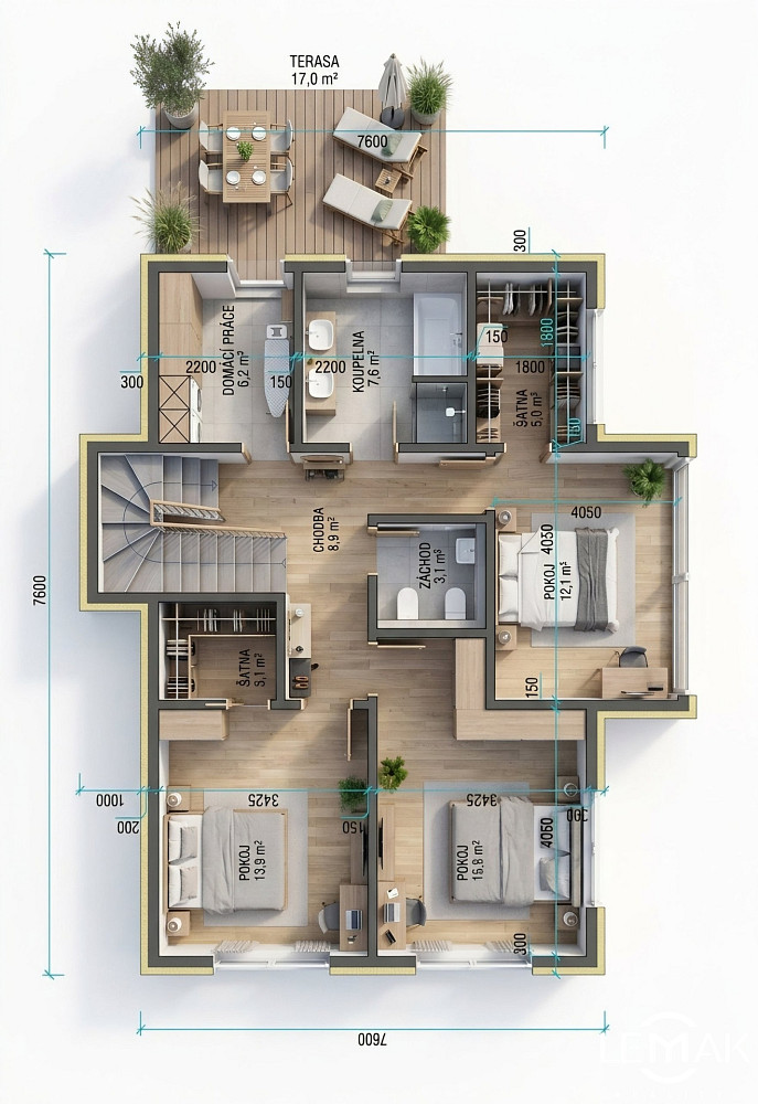 Prodej stavebního pozemku 565 m² – fotografie 3