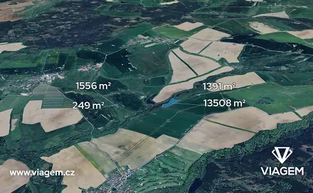 Prodej pole 1 518 m², Spálené Poříčí, okres Plzeň-Jih