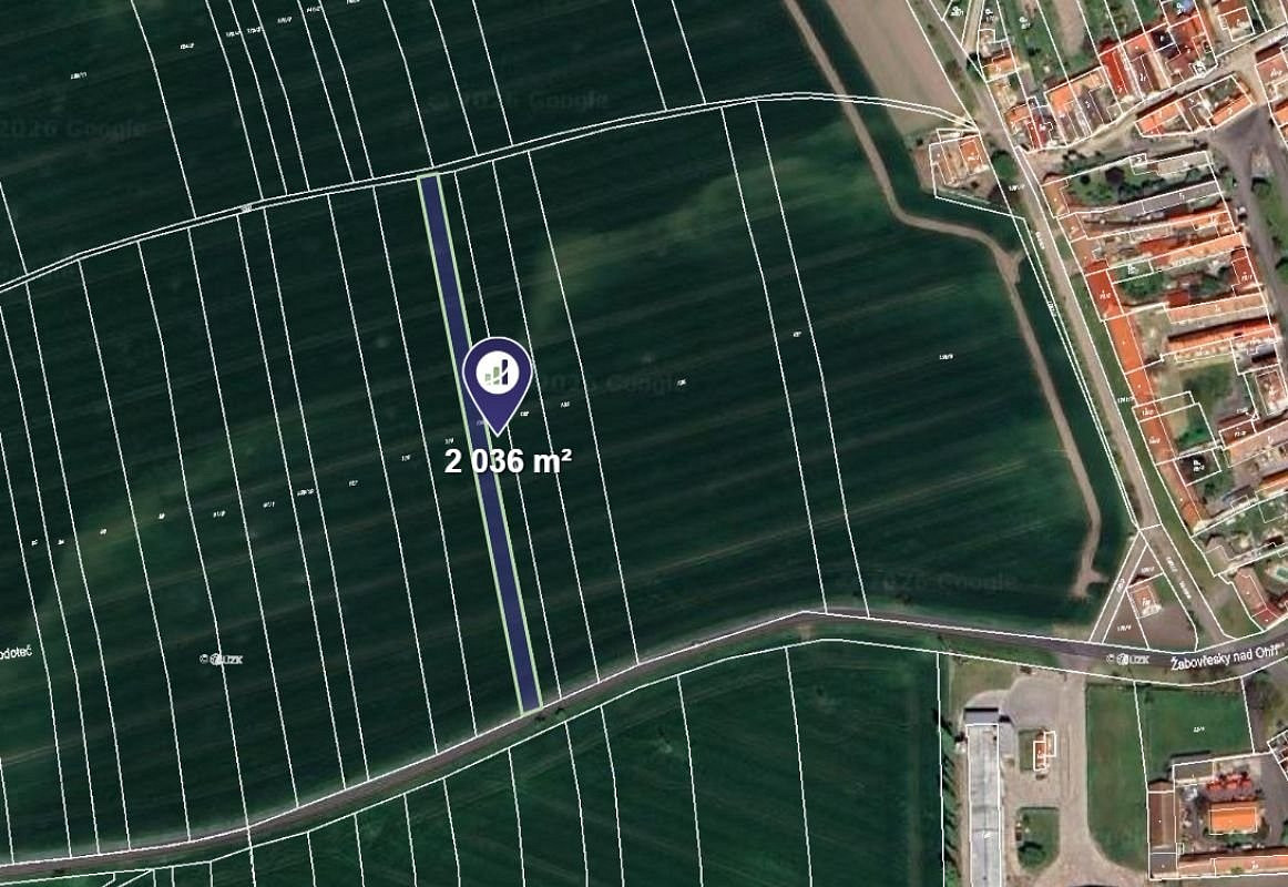 Prodej pole 16 851 m²