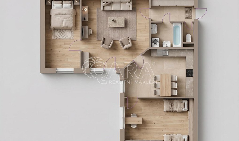 Prodej bytu 3+1 96 m², Horoměřice – náhled fotky 22