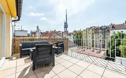 Pronájem bytu 2+1 116 m², Bořivojova, Praha 3 - Žižkov