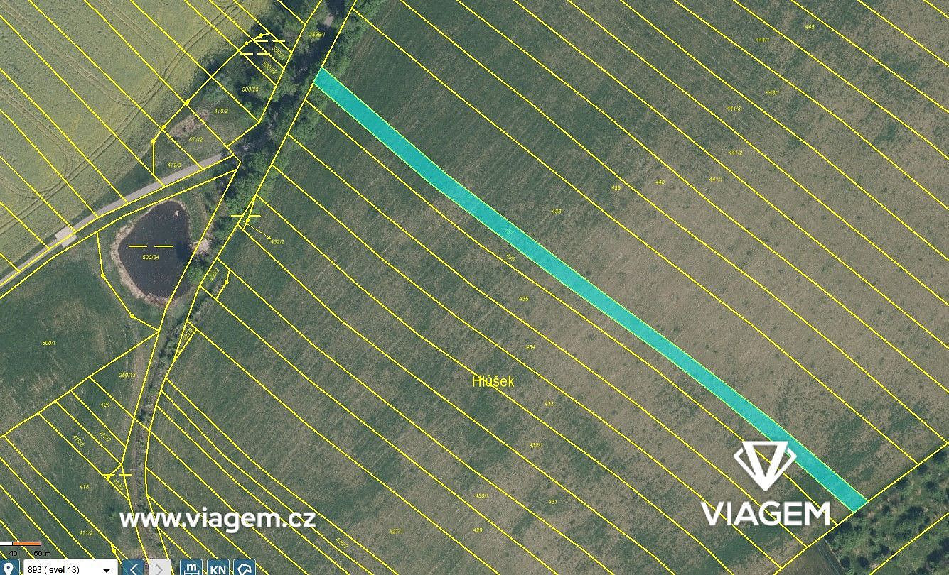 Prodej pole 1 165 m² – fotografie 4