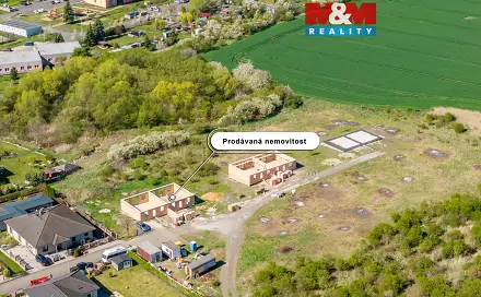 Prodej stavebního pozemku 827 m², Hrušovany, okres Chomutov