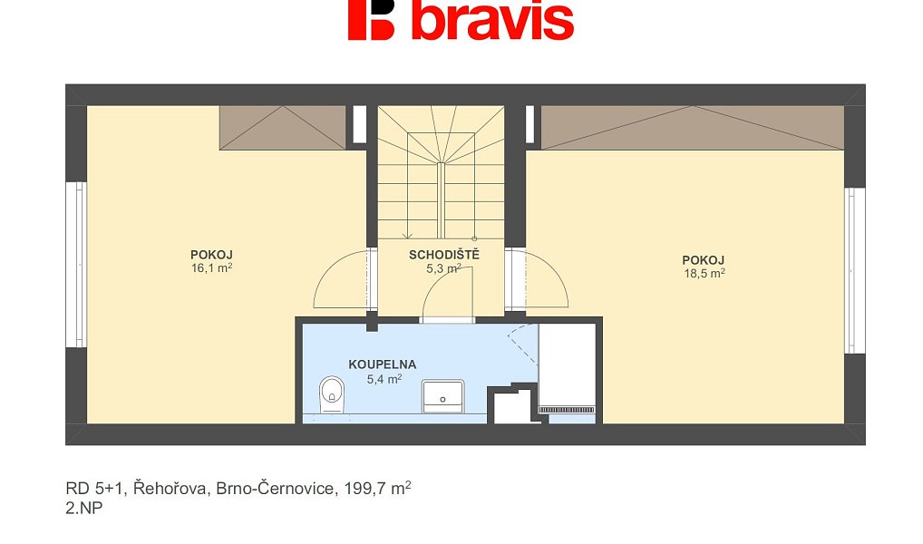 Prodej domu 177 m² s pozemkem 98 m², Brno – náhled fotky 7