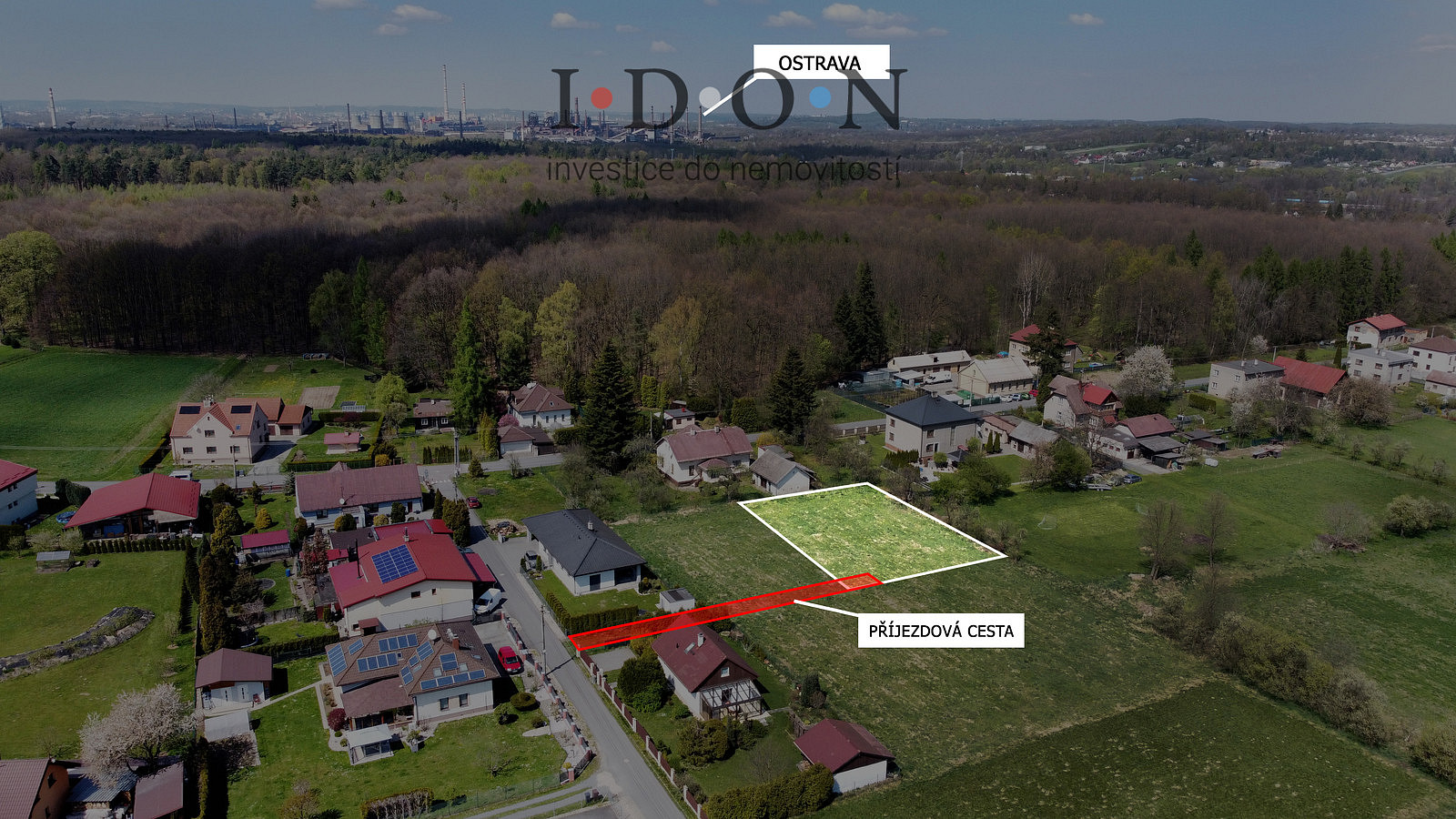 Prodej stavebního pozemku 920 m²