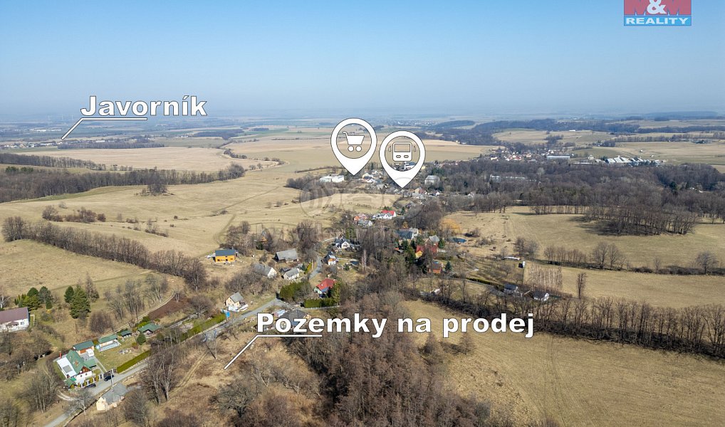 Prodej stavebního pozemku 5 869 m², Vlčice – náhled fotky 5