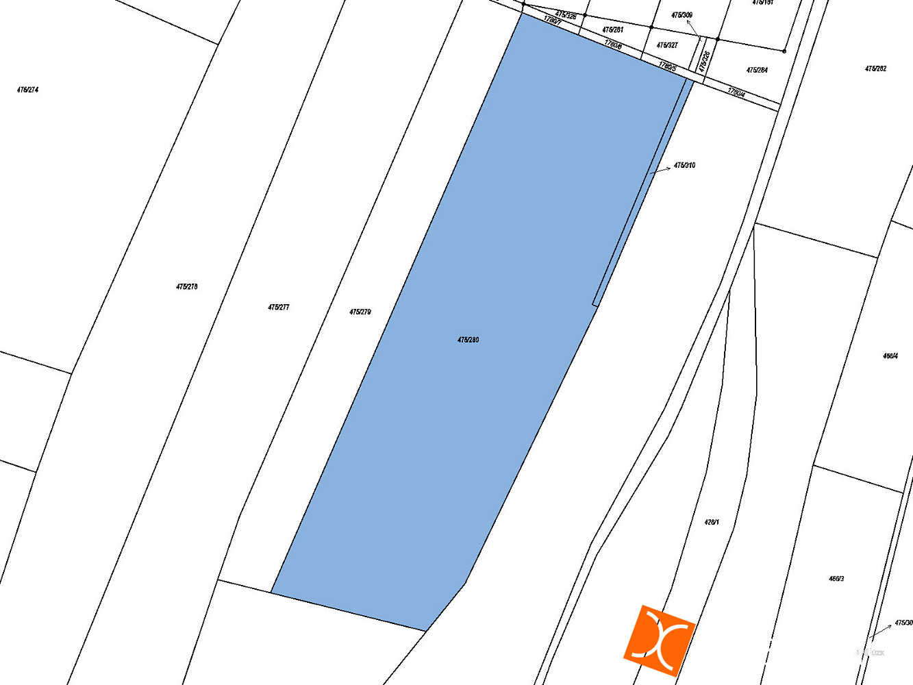 Prodej pole 814 m² — photo 2