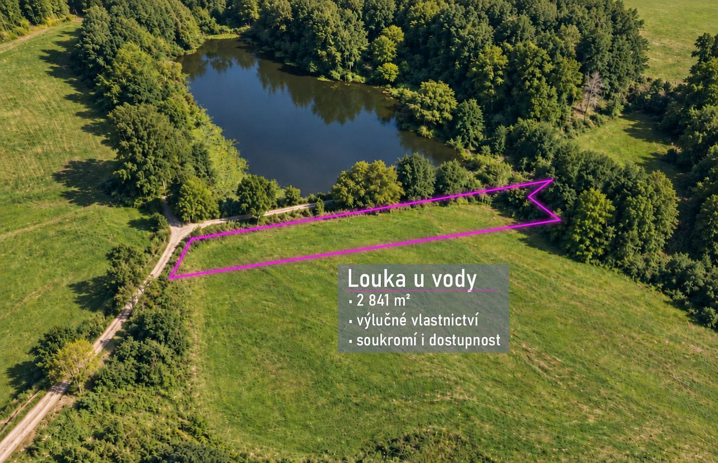 Prodej louky 2 841 m²