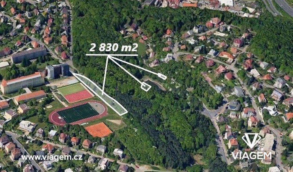 Prodej zahrady 1 061 m², Praha – náhled fotky 3