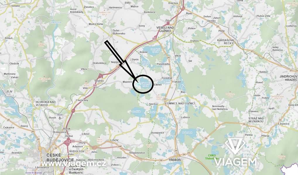 Prodej pole 7 056 m², Záblatí – náhled fotky 3