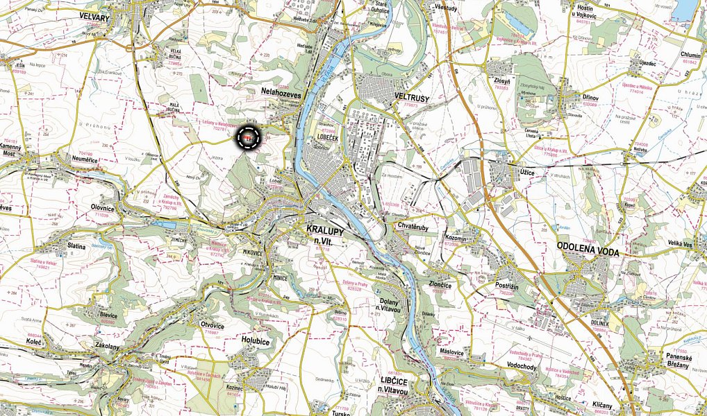 Prodej pole 5 755 m², Nelahozeves – náhled fotky 3