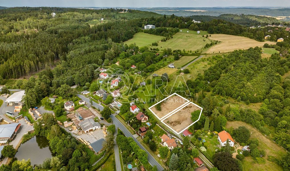 Prodej stavebního pozemku 1 296 m², Ondřejov – náhled fotky 5