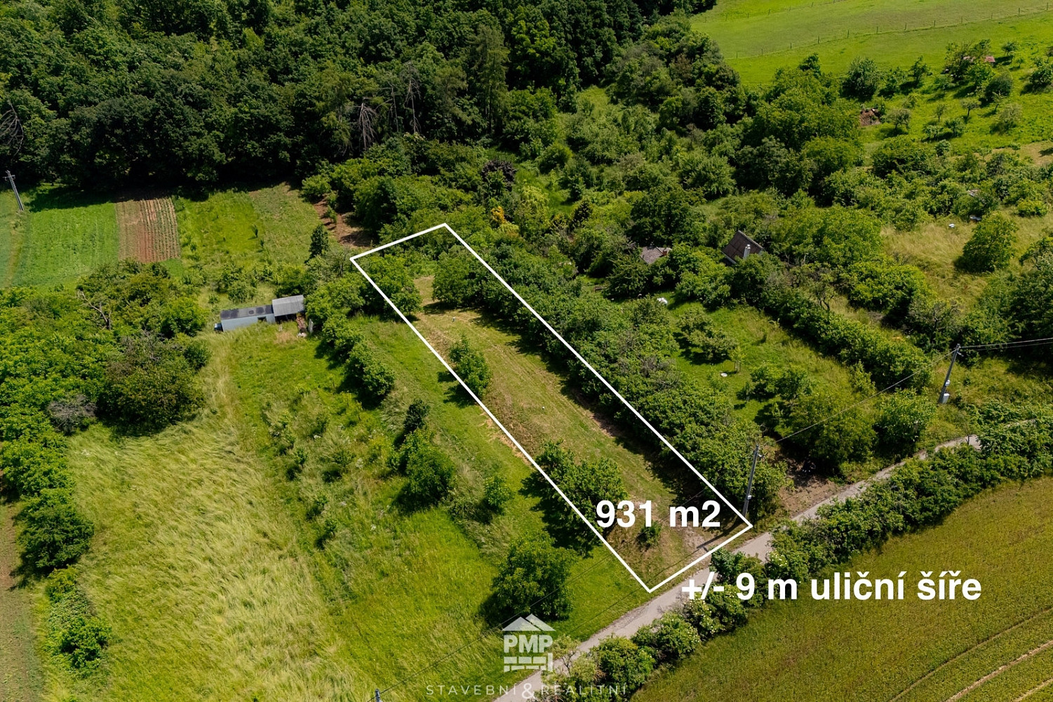 Prodej zahrady 931 m²
