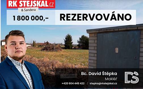 Prodej stavebního pozemku 2 150 m², Stehlovice, okres Písek