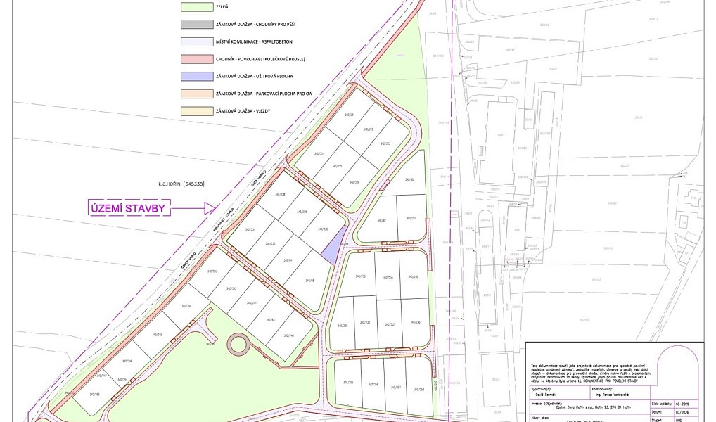 Prodej stavebního pozemku 800 m², Hořín – náhled fotky 13