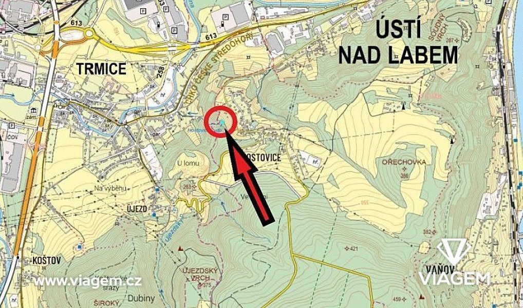 Prodej stavebního pozemku 962 m², Ústí nad Labem – náhled fotky 5