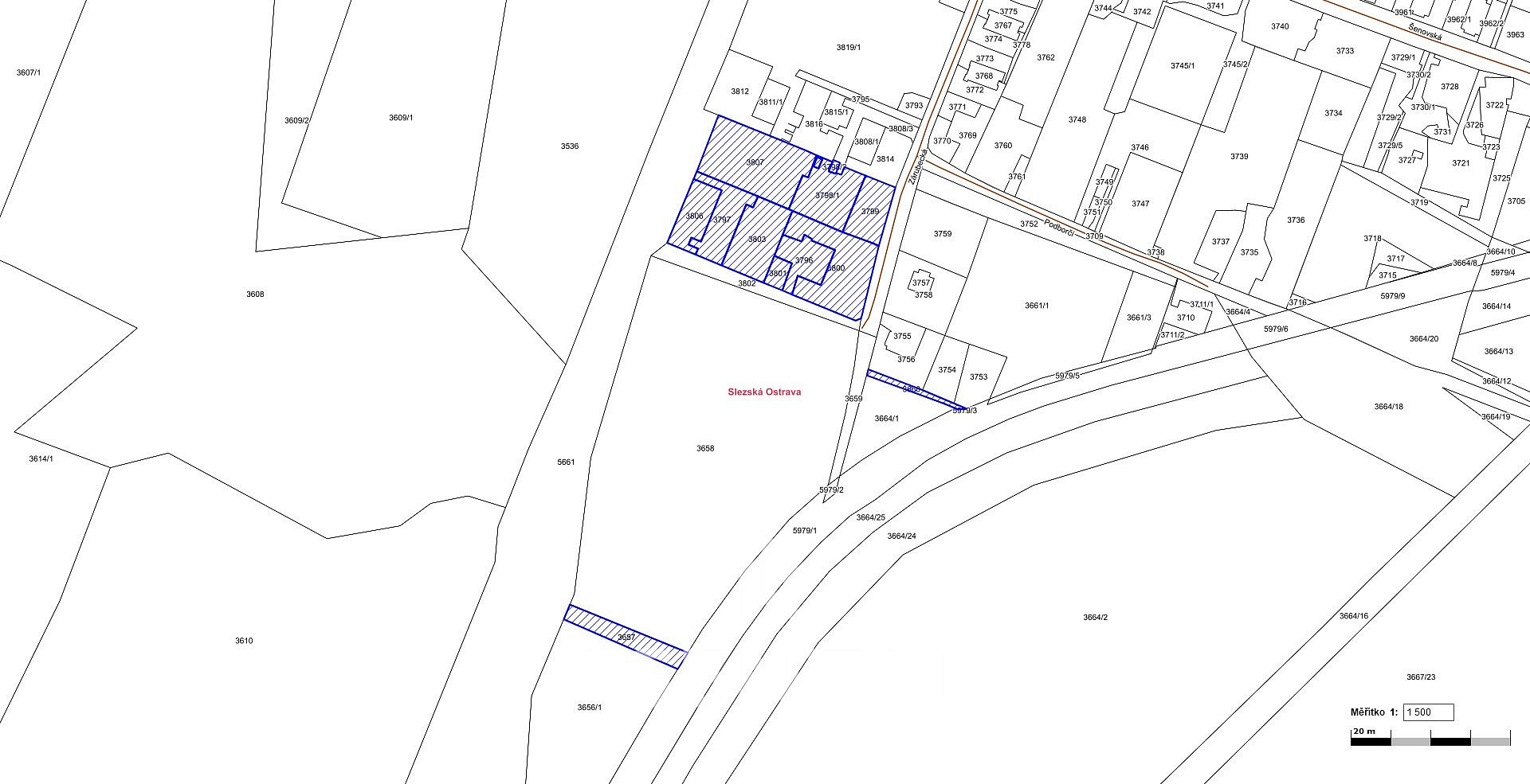 Prodej komerčního pozemku 7 511 m² – fotografie 2